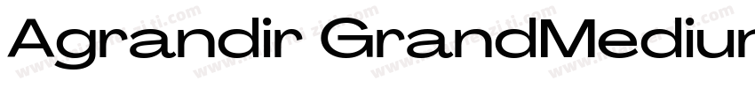 Agrandir GrandMediumItalic字体转换